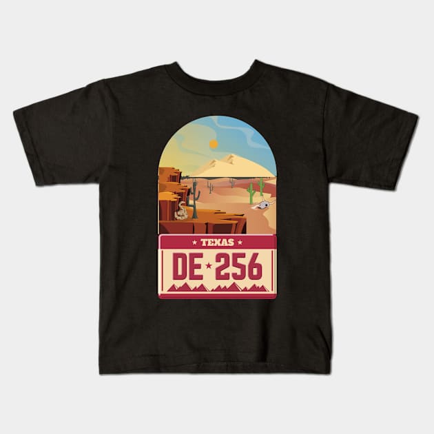 Texas Kids T-Shirt by Dress Wild